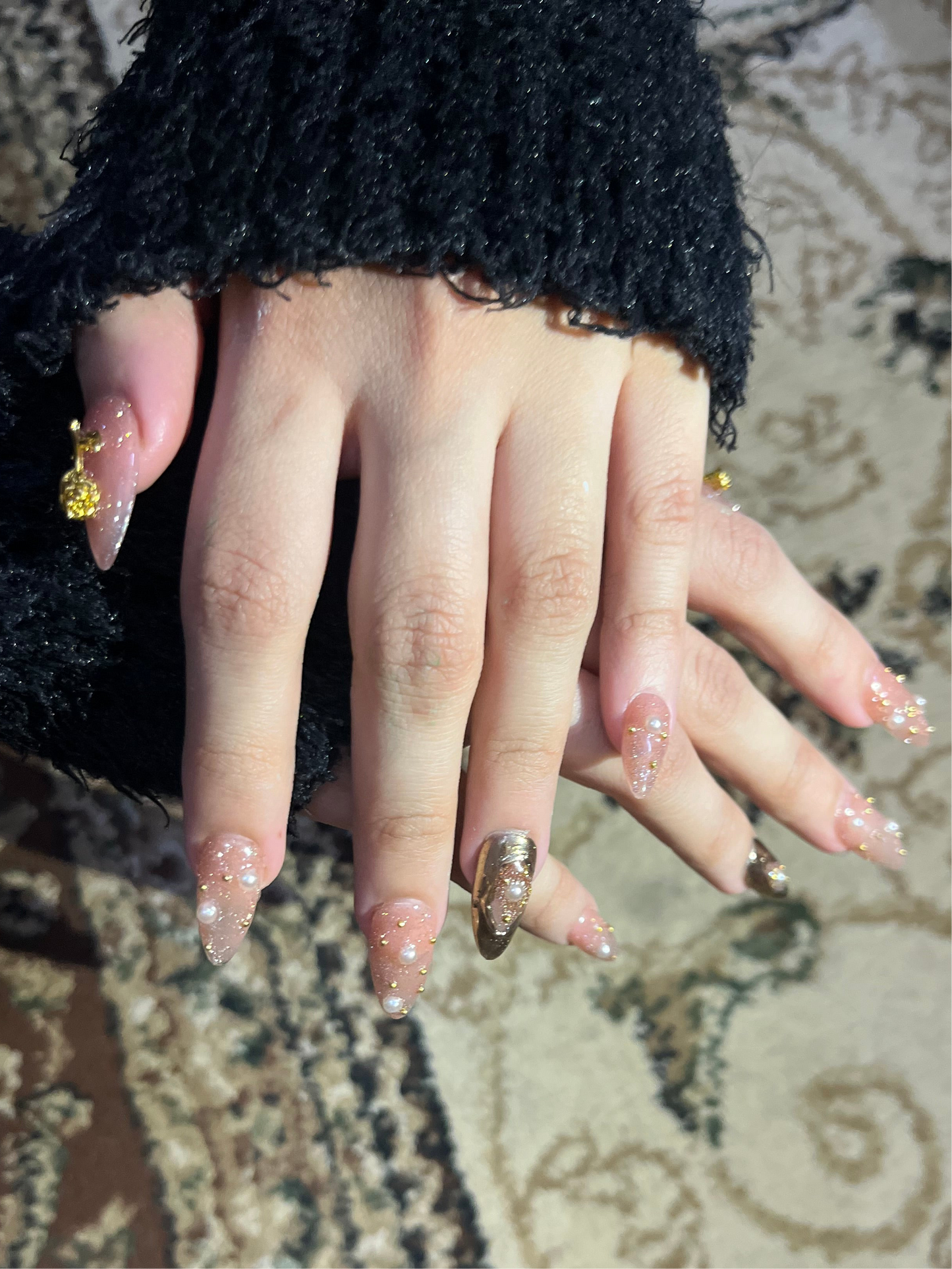 PEARLS AND ROSE SET š„