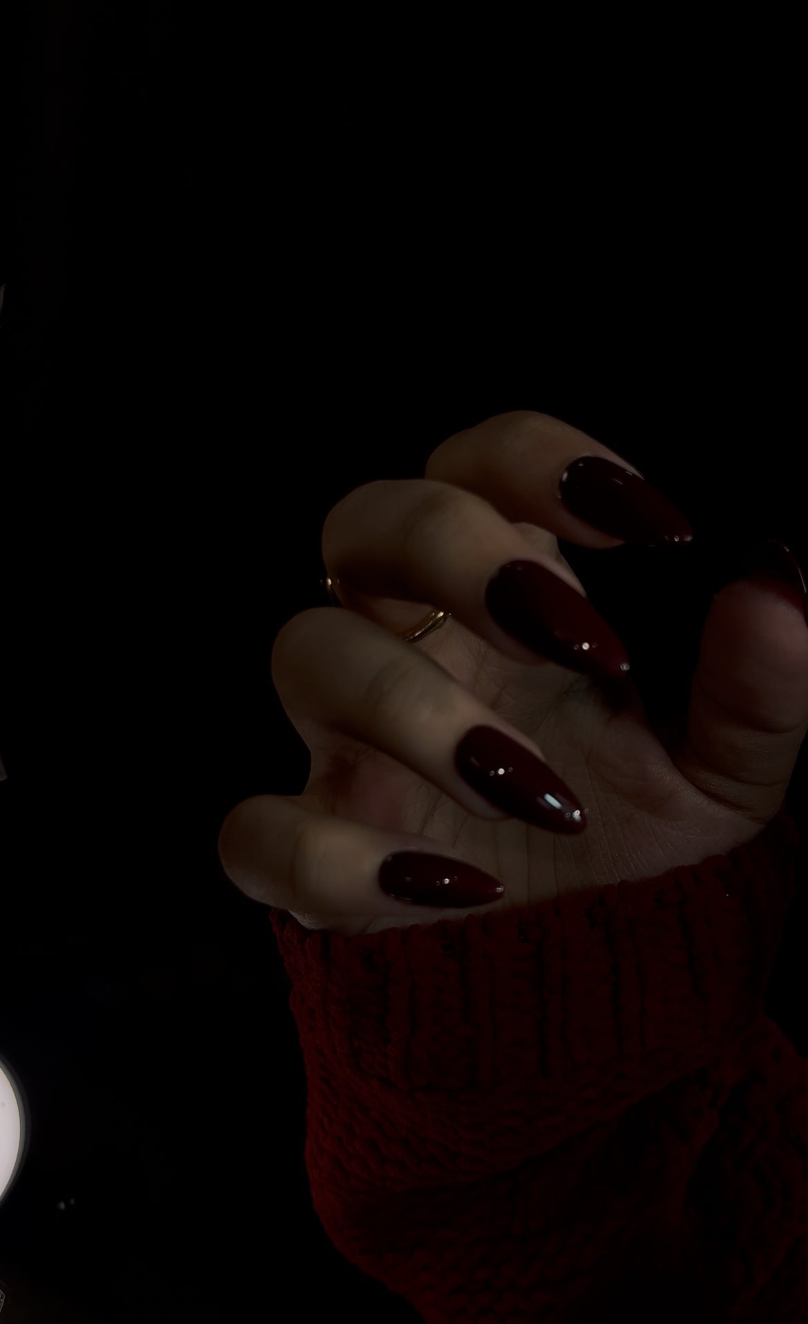 WINE RED SOLID SET