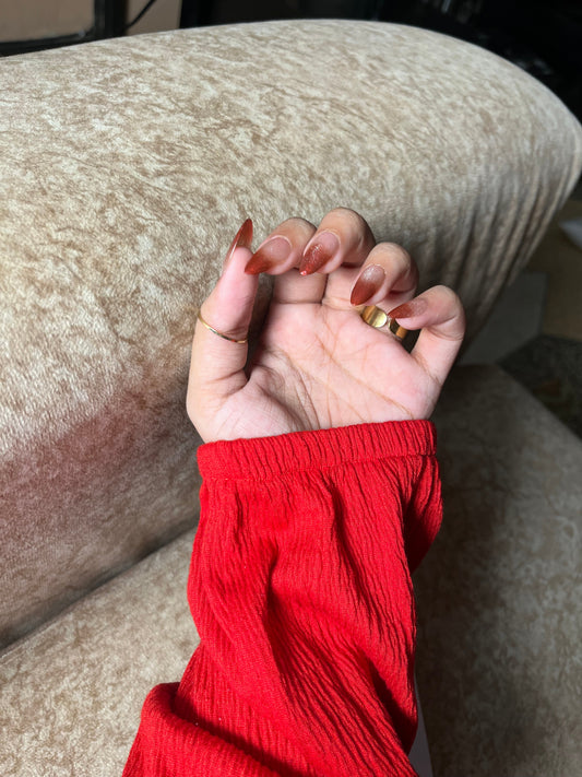 CHERRY CAT EYE SET - Nailsum