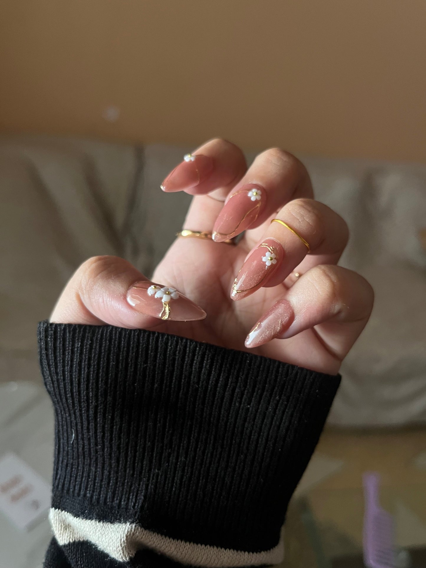 FLORAL CATEYE SET - Nailsum