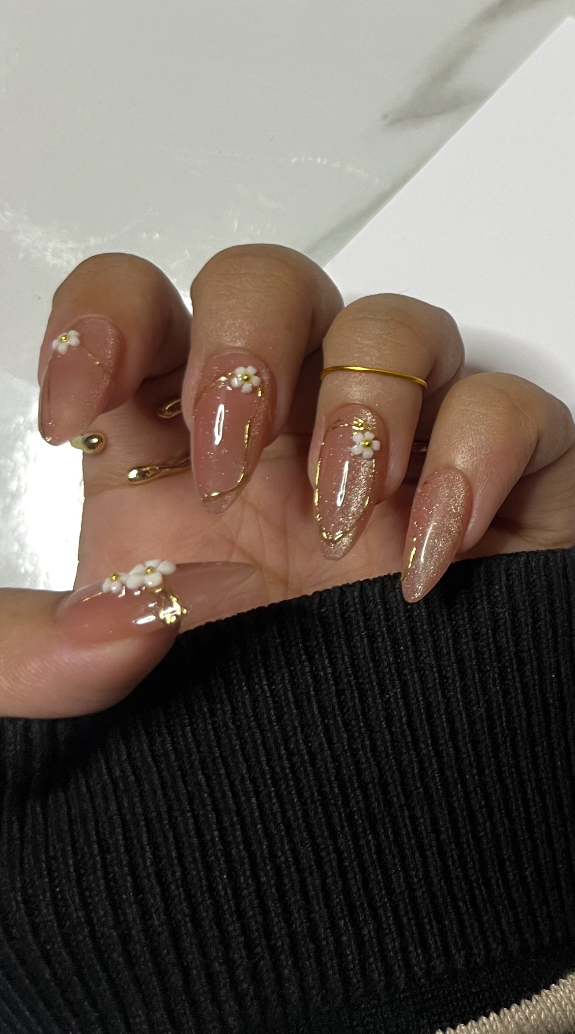 FLORAL CATEYE SET