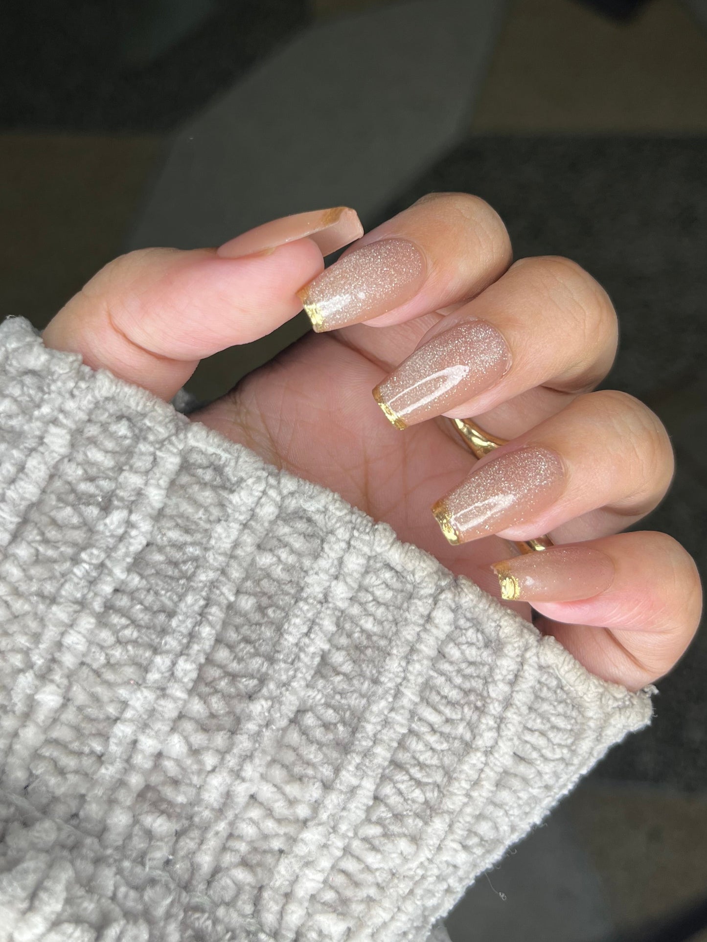 NUDE CAT EYE SET
