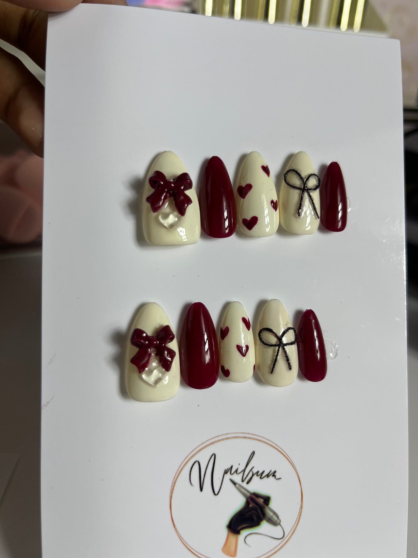 CHERRY RIBBON SET