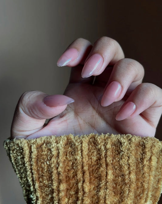 NATURAL PINK SOLID SET