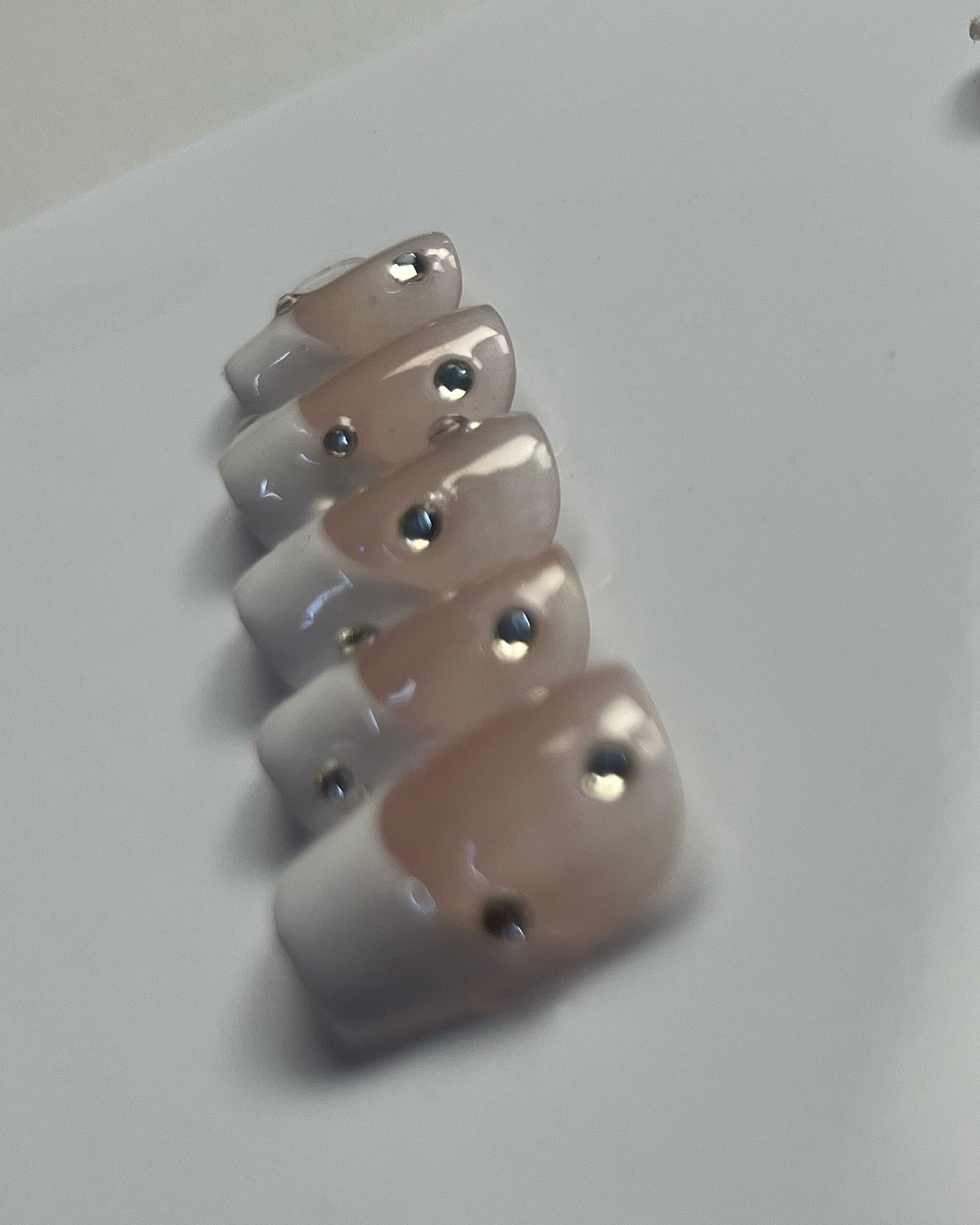 FRENCH WITH STONES SET