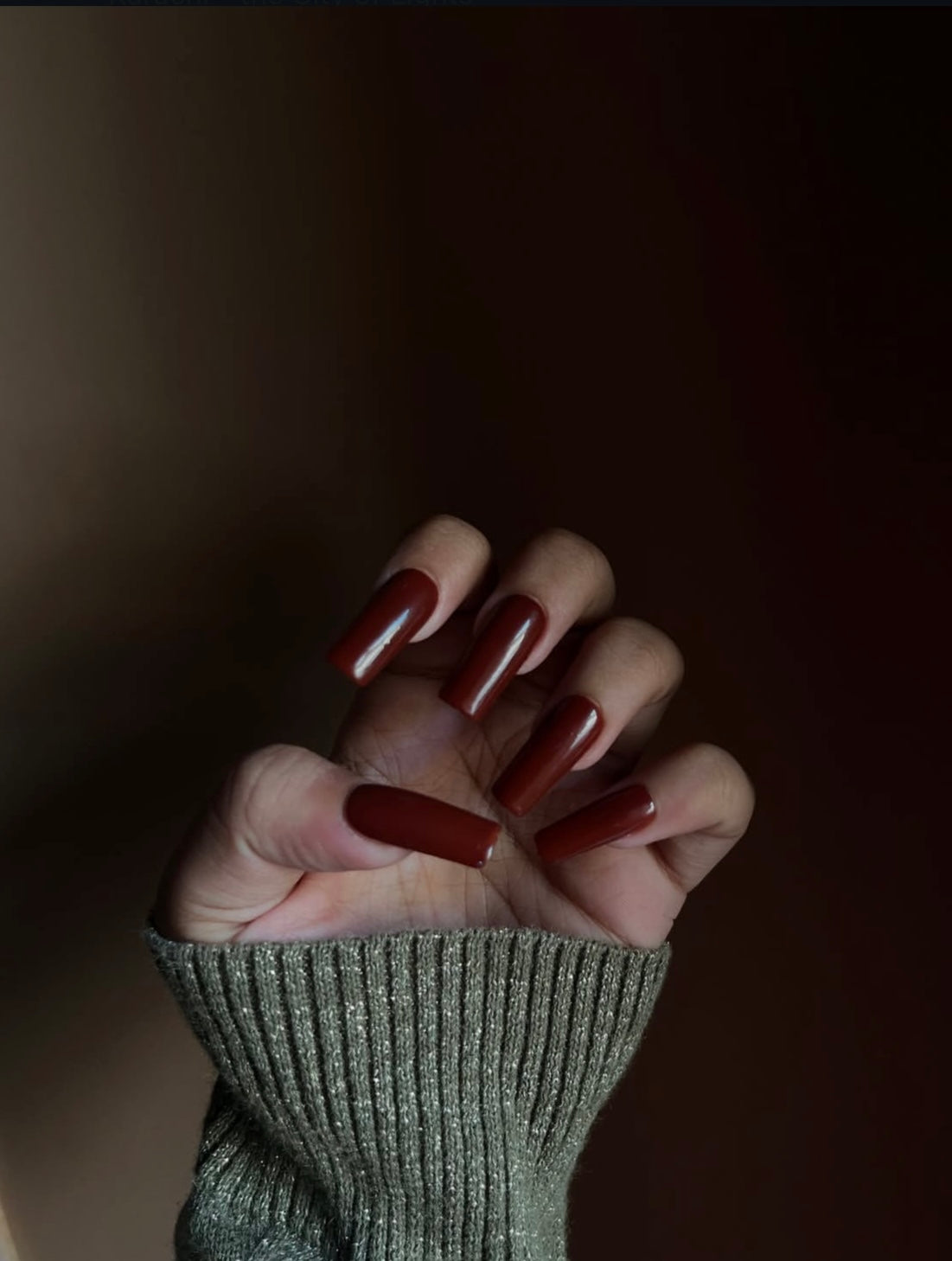 Chocolate brown Solid set