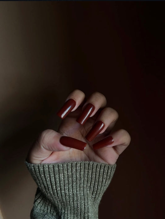 Chocolate brown Solid set