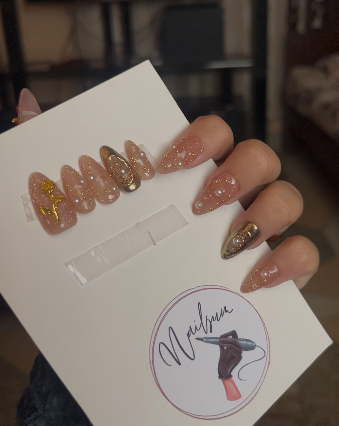 PEARLS AND ROSE SET 🥀