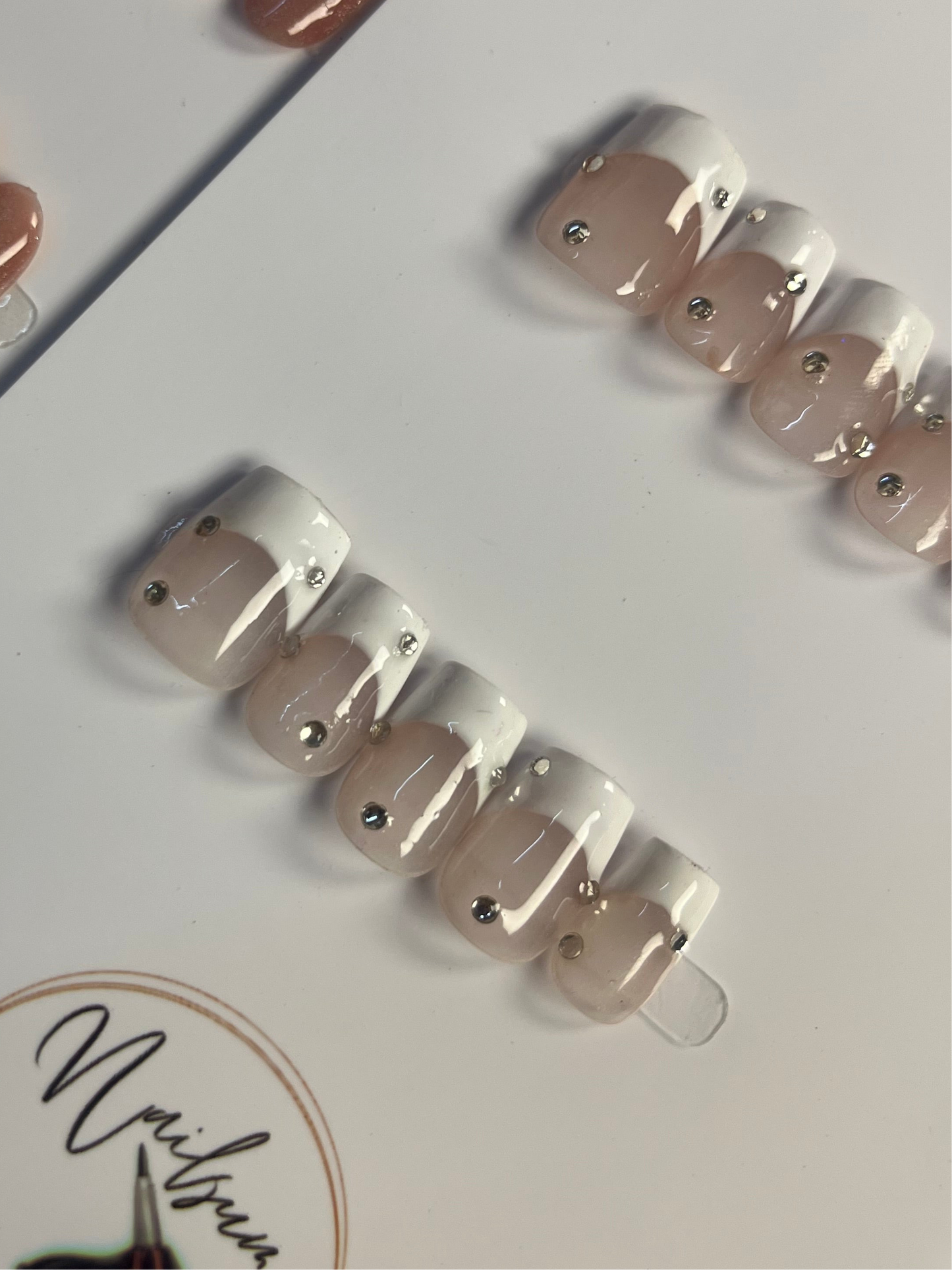 FRENCH WITH STONES SET